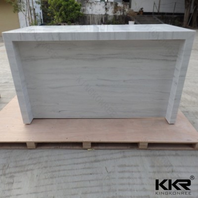 artificial quartz stone reception counter desks / office reception desk counter